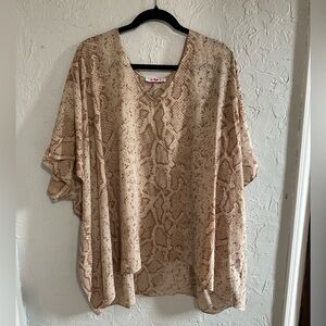 Buddy Love Snake Print tunic